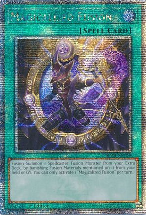 Magicalized Fusion (Quarter Century Secret Rare)  [RA01-EN058] 1st Edition