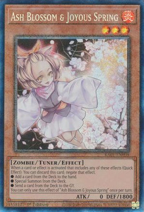 Ash Blossom & Joyous Spring (PCR) (Prismatic Collector's Rare) [RA01-EN008] 1st Edition