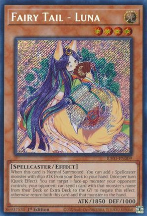 Fairy Tail - Luna (Secret Rare)  [RA01-EN009] 1st Edition
