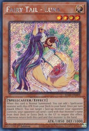 Fairy Tail - Luna (Platinum Secret Rare)  [RA01-EN009] 1st Edition