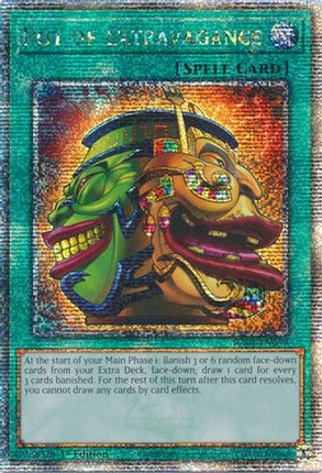 Pot of Extravagance (Quarter Century Secret Rare)  [RA01-EN059] 1st Edition