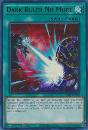 Dark Ruler No More (UR) (Ultra Rare) [RA01-EN060] 1st Edition