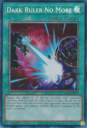 Dark Ruler No More (PCR) (Prismatic Collector's Rare) [RA01-EN060] 1st Edition