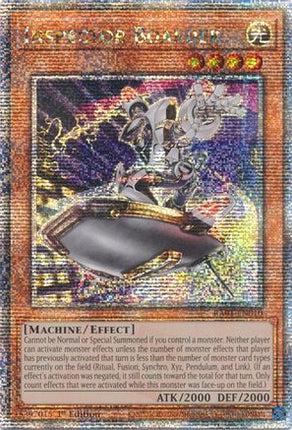 Inspector Boarder (Quarter Century Secret Rare)  [RA01-EN010] 1st Edition
