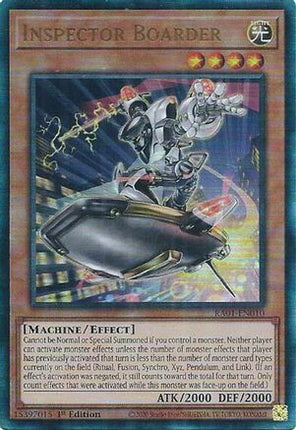 Inspector Boarder (PUR) (Prismatic Ultimate Rare) [RA01-EN010] 1st Edition
