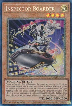 Inspector Boarder (PCR) (Prismatic Collector's Rare) [RA01-EN010] 1st Edition