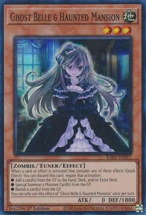 Ghost Belle & Haunted Mansion (Super Rare) [RA01-EN011] 1st Edition