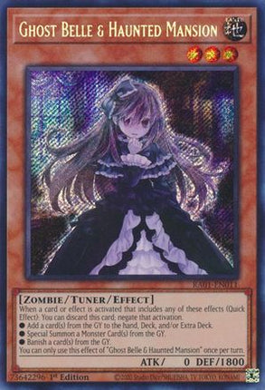 Ghost Belle & Haunted Mansion (Secret Rare)  [RA01-EN011] 1st Edition