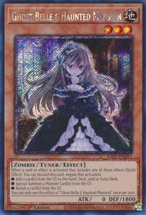 Ghost Belle & Haunted Mansion (Platinum Secret Rare)  [RA01-EN011] 1st Edition