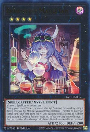 Downerd Magician (UR) (Ultra Rare) [RA01-EN035] 1st Edition