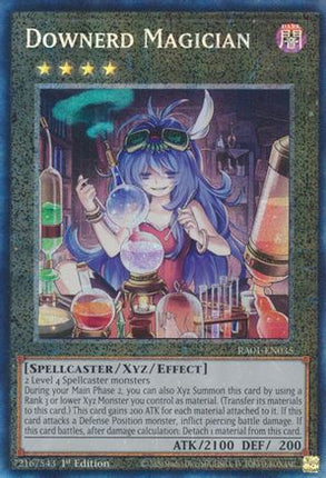 Downerd Magician (PCR) (Prismatic Collector's Rare) [RA01-EN035] 1st Edition