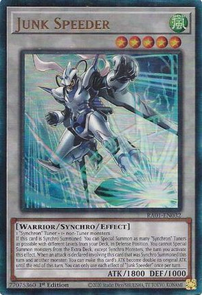 Junk Speeder (PUR) (Prismatic Ultimate Rare) [RA01-EN032] 1st Edition