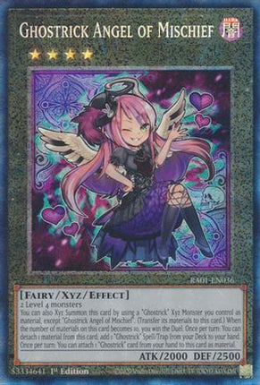 Ghostrick Angel of Mischief (PCR) (Prismatic Collector's Rare) [RA01-EN036] 1st Edition
