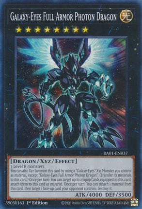 Galaxy-Eyes Full Armor Photon Dragon (Super Rare) [RA01-EN037] 1st Edition