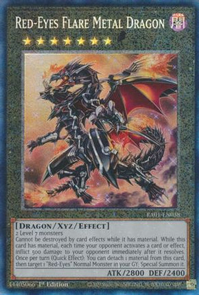 Red-Eyes Flare Metal Dragon (PCR) (Prismatic Collector's Rare) [RA01-EN038] 1st Edition