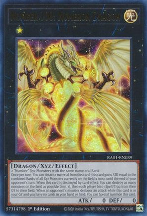Number 100: Numeron Dragon (UR) (Ultra Rare) [RA01-EN039] 1st Edition