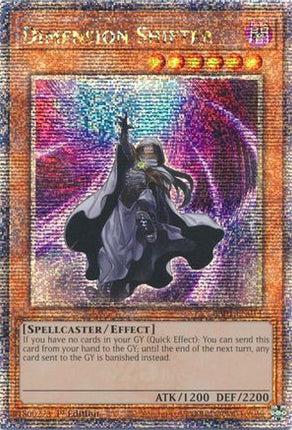 Dimension Shifter (Quarter Century Secret Rare)  [RA01-EN014] 1st Edition