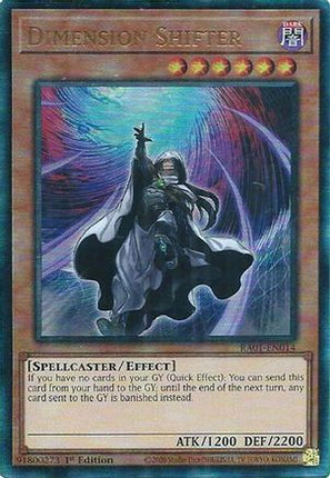 Dimension Shifter (PUR) (Prismatic Ultimate Rare) [RA01-EN014] 1st Edition