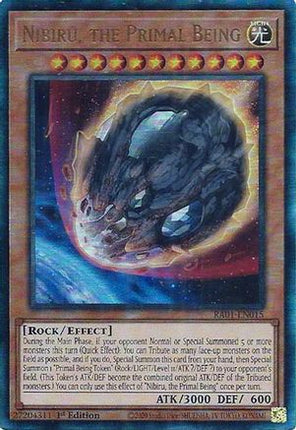 Nibiru, the Primal Being (PUR) (Prismatic Ultimate Rare) [RA01-EN015] 1st Edition