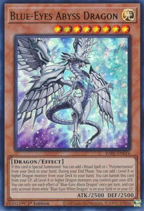 Blue-Eyes Abyss Dragon (UR) (Ultra Rare) [RA01-EN016] 1st Edition