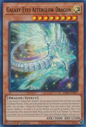 Galaxy-Eyes Afterglow Dragon (UR) (Ultra Rare) [RA01-EN017] 1st Edition
