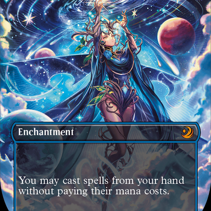 Omniscience (Borderless) [Wilds of Eldraine: Enchanting Tales]