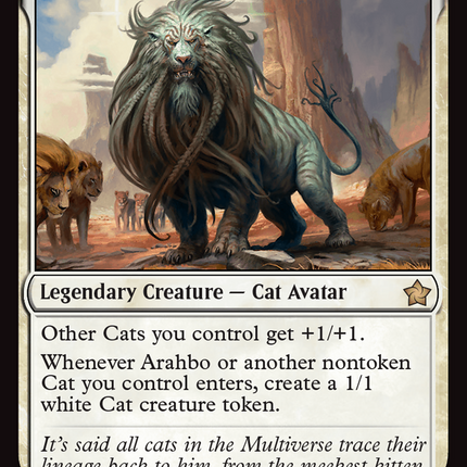 Arahbo, the First Fang [Foundations] Foil