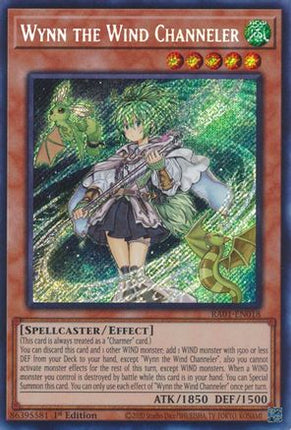 Wynn the Wind Channeler (Secret Rare)  [RA01-EN018] 1st Edition