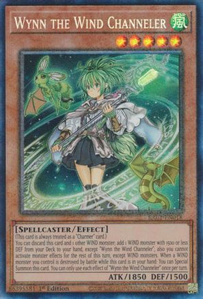 Wynn the Wind Channeler (PCR) (Prismatic Collector's Rare) [RA01-EN018] 1st Edition