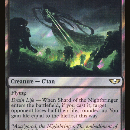 Shard of the Nightbringer [Warhammer 40,000 Commander] Surge Foil