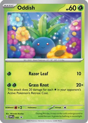 Oddish - 102 - 102/null [SV: Scarlet & Violet Promo Cards]