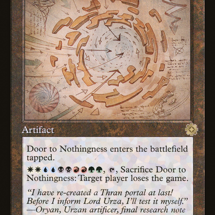 Door to Nothingness (Retro) [The Brothers' War Retro Artifacts]