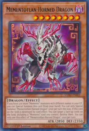 Mementotlan-Horned Dragon (Rare) [VASM-EN002] 1st Edition