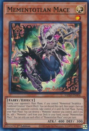 Mementotlan Mace (Super Rare) [VASM-EN006] 1st Edition