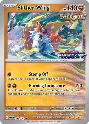 Slither Wing - 107/182 (Store Exclusive Promo) [Miscellaneous Cards & Products] Reverse Holofoil