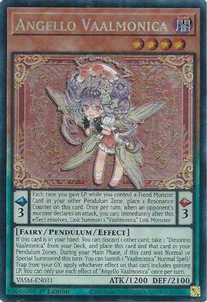 Angello Vaalmonica (CR) (Collector's Rare) [VASM-EN031] 1st Edition