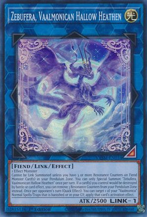 Zebufera, Vaalmonican Hallow Heathen [VASM-EN034] Super Rare 1st Edition