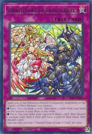 Stained Glass of Light & Dark (Rare) [VASM-EN045] 1st Edition