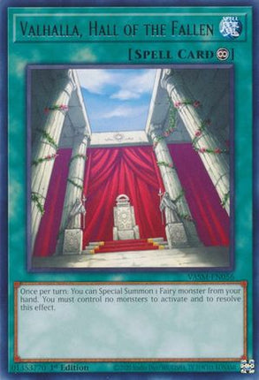 Valhalla, Hall of the Fallen [VASM-EN056] Rare 1st Edition