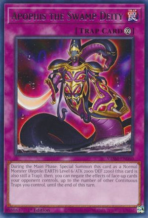 Apophis the Swamp Deity (Rare) [VASM-EN060] 1st Edition