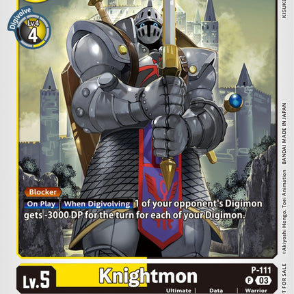 Knightmon [P-111] (3rd Anniversary Survey Pack) [Promotional Cards]