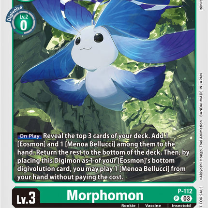 Morphomon [P-112] (3rd Anniversary Survey Pack) [Promotional Cards]