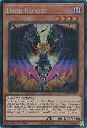 Dark Honest (CR) (Collector's Rare) [VASM-EN047] 1st Edition