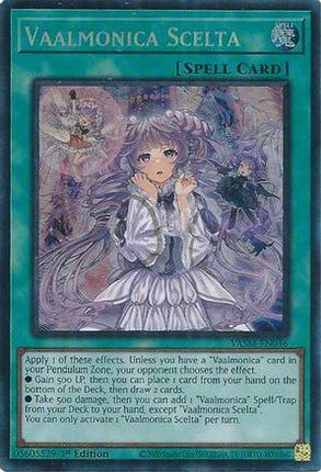 Vaalmonica Scelta (CR) (Collector's Rare) [VASM-EN036] 1st Edition