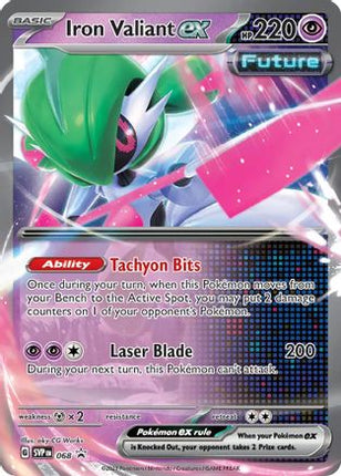Iron Valiant ex - 068 - 68/null [SV: Scarlet & Violet Promo Cards] Holofoil