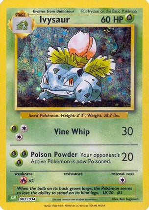 Ivysaur - 2/null [Trading Card Game Classic] Holofoil