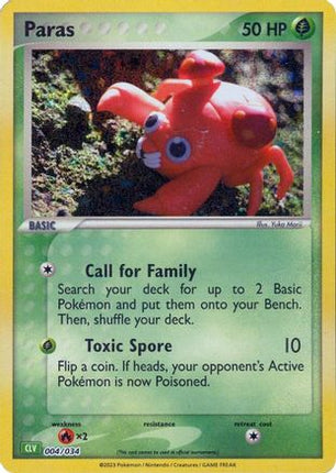 Paras - 4/null [Trading Card Game Classic] Holofoil