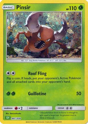 Pinsir - 7/null [Trading Card Game Classic] Holofoil