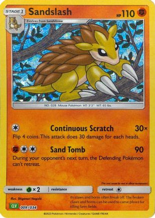 Sandslash - 9/null [Trading Card Game Classic] Holofoil