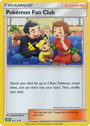 Pokemon Fan Club (CLV) - 22/null [Trading Card Game Classic] Holofoil